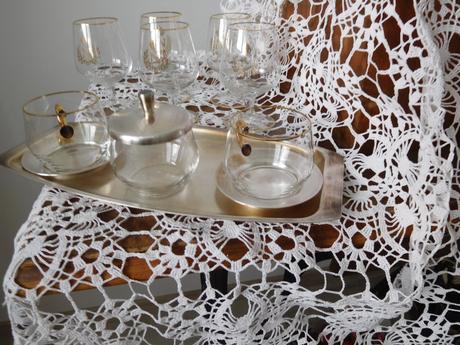 Sklo v kombinácii s alpakou,, 