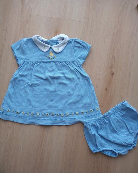 Pásikavé šaty s golierom, carter's,80
