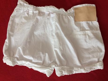 Dievcenske biele sortky, zara,98