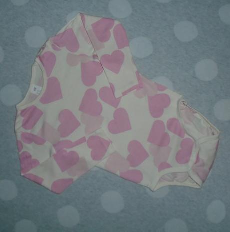 Srdiečkové body na 3 až 4 roky, h&m,104