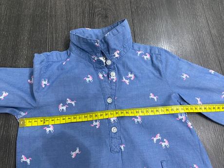 Dievčenské košeľová tunika velk.110, 110