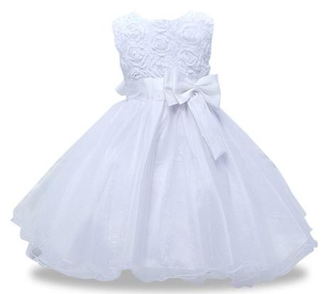 Šaty detské slávnostné nové rôzne farby a veľkost, <50 - 158