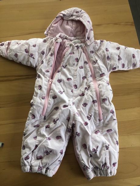 Teplá zimná kombinéza pre dievčatko 3-6 mesiacov n, name it,62