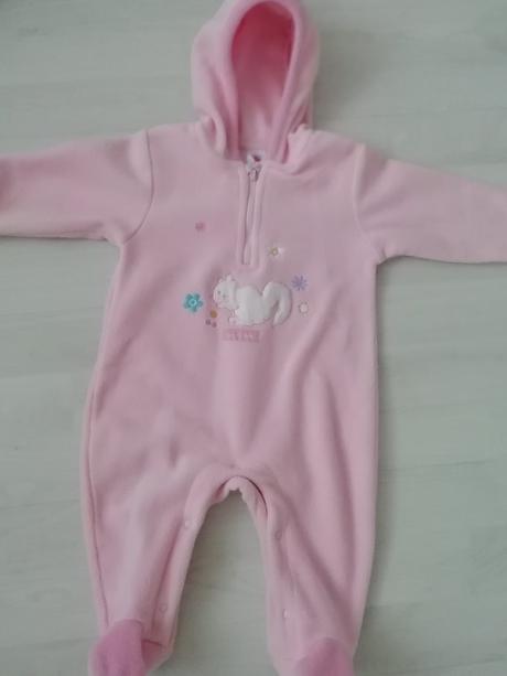 Predám dievčenský flisový overal, baby club,68