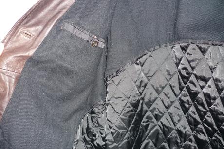 Kozena bunda s kozusinou, 40