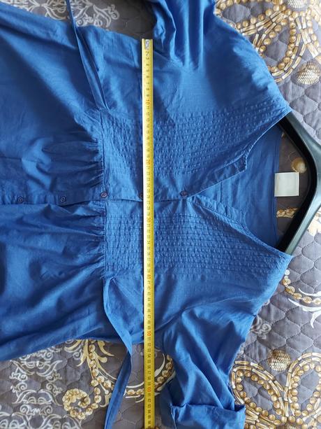 Tehotenské košelové šaty, l