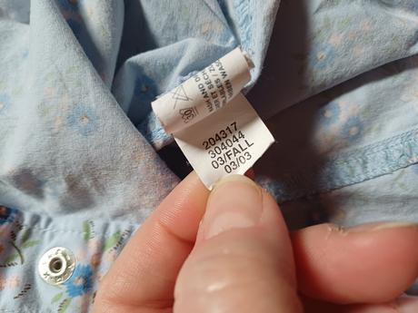 Gap kvetovana košeľa, gap,104