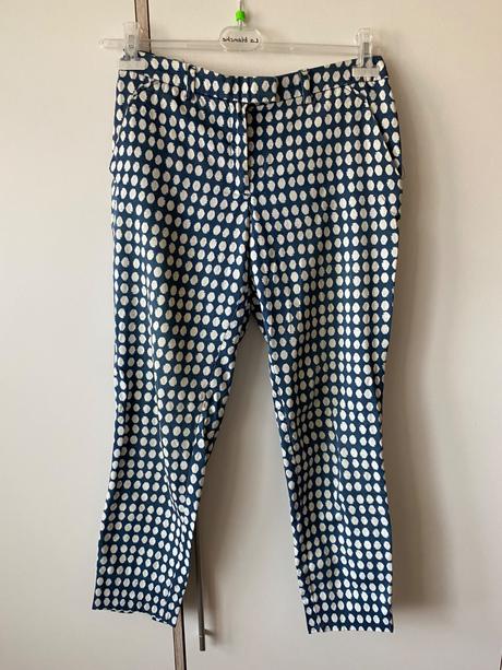 Bodkovane letné nohavice, h&m,s