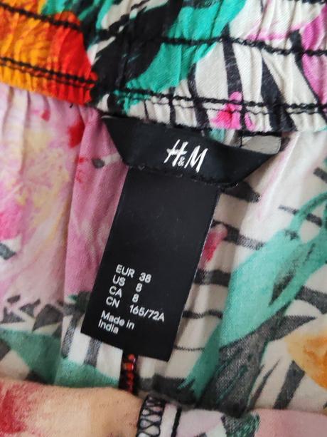 Kvietkované šortky h&m, h&m,m