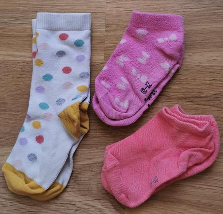 Dievčenské ponožky 27-30, lupilu,29