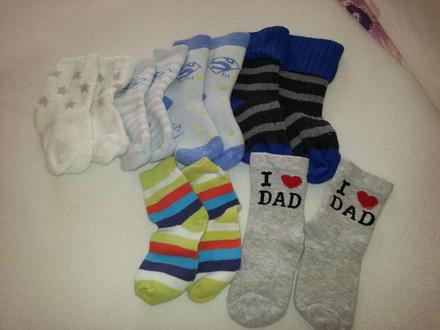 Pekne ponozky, h&m,74