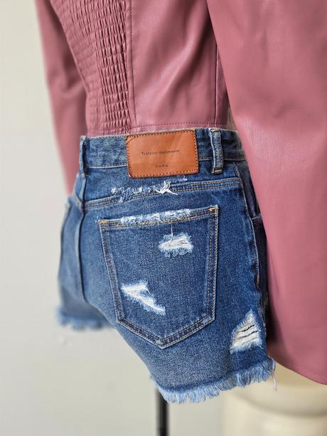 Zara rifľové kraťasy xs, zara,xs