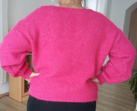 Nový mohérový svetrík uni, 