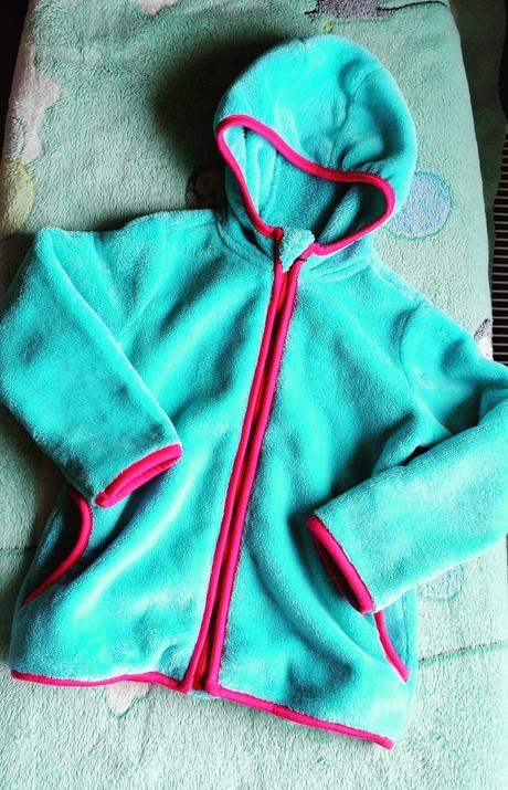 Teplá mikina na zips, tchibo,98