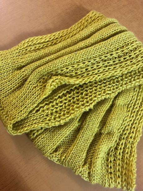 Zelený/ limetkový šál, 