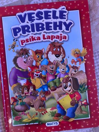 Kniha veselé príbehy psíka lapajka,