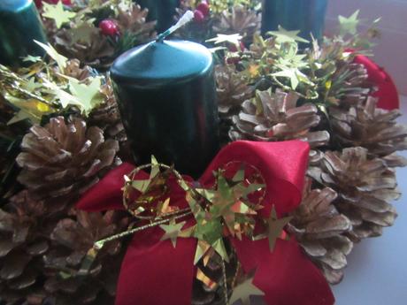 Adventny vianocny veniec ,