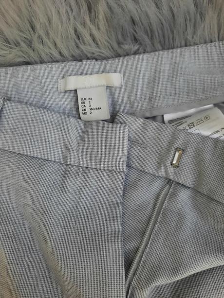 Elegantné nohavice, h&m,34