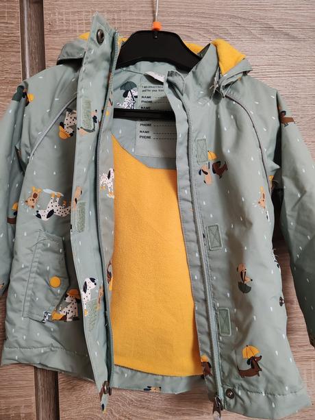 Bunda do dažďa tchibo 86/92, tchibo,86