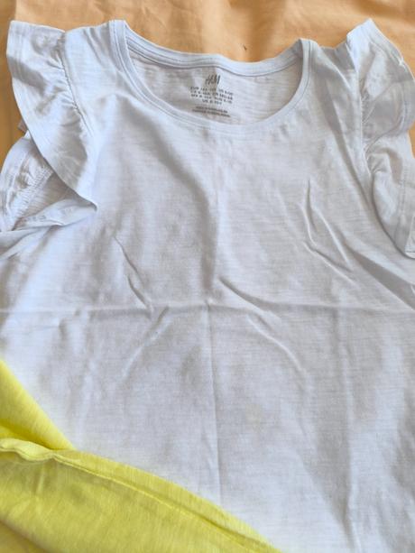 Tričká 2ks, h&m,134