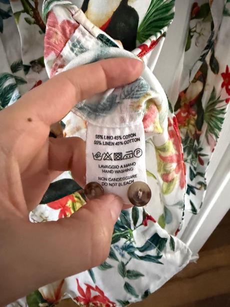 Luxusná lanová  košeľa alessandro lamura milano, m