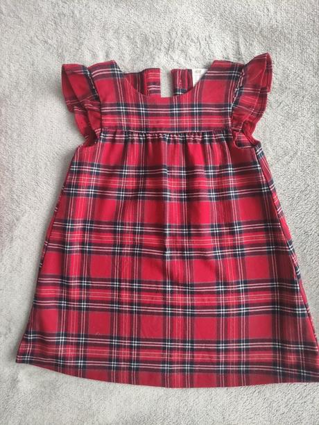 Vianočné šaty 80, h&m,80
