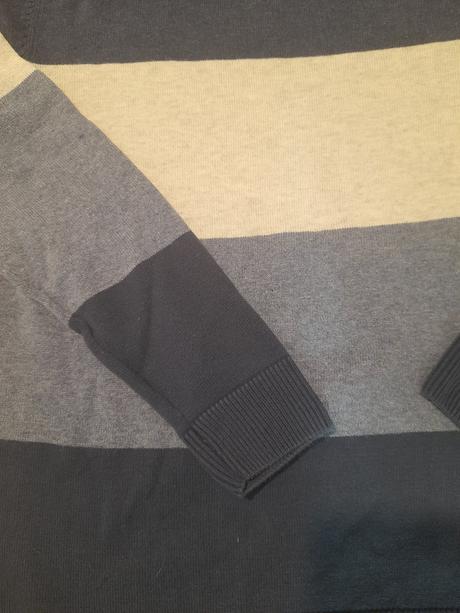 Pasikavy pružkovaný pulóver 134/140/146, h&m,134