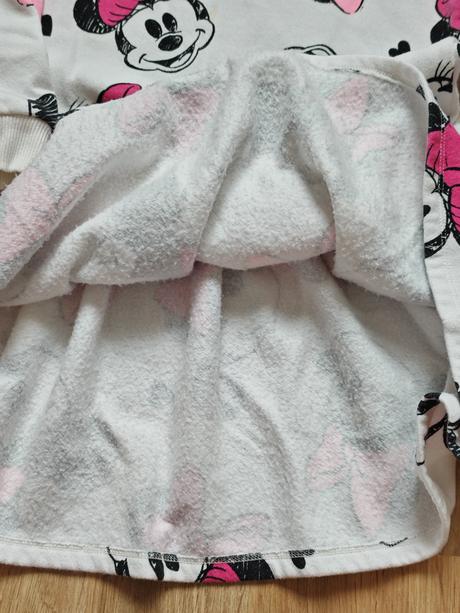 Mikinové šaty minnie 134, 134