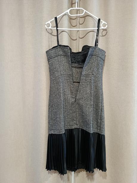 Šaty slávnostné rybia kosť , veľ. 38 - kráásne, 38