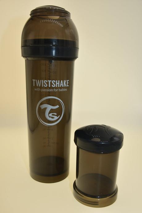 Set kojenecká fľaša twistshake modrá, twistshake