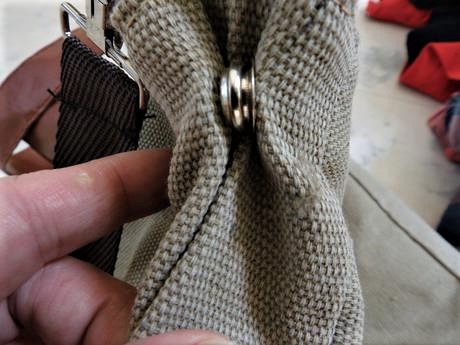 Plátenná vintage taška, 