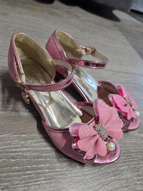 Trblietavé sandále/lodičky na opätku, 31