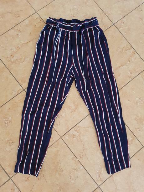 Nohavice hm top stav 10-11rokov, h&m,140