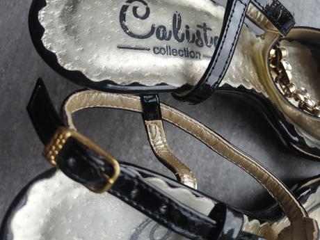 Luxus. sandálky lak. calistacollection,v37, vd 24, 37