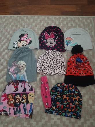 Ciapky prechodne 8ks spolu 23e, disney,128