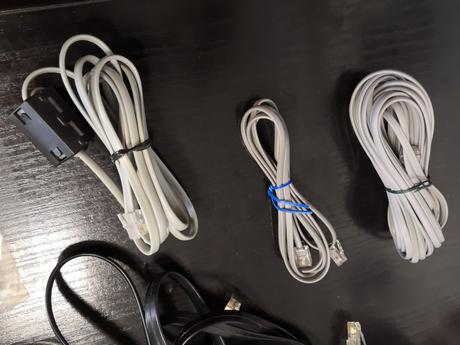 Sieťové káble a agcom vdsl splitter, 