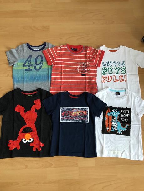 Chlapcenske tricka - 6ks, 104