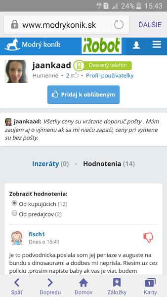 Podvodníčka s ničkom jaankaad