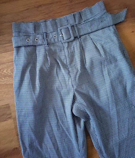 Elegantné nohavice - vzor kohutej stopy, sinsay,m