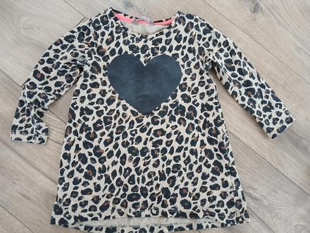 Nádherné predĺžené tričko super noseny stav, lindex,92