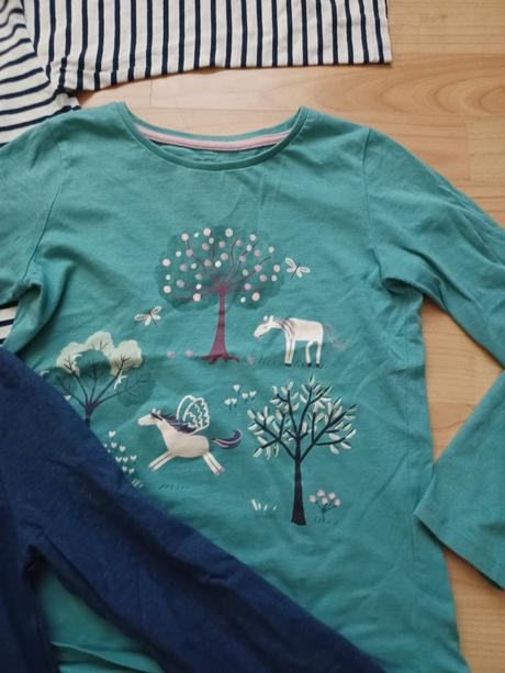 3 trička s dlhým rukávom, staccato,128