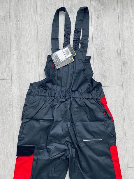 Pánske montérkové nohavice s trakmi cxs, xl