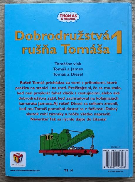 Kniha dobrodružstvá rušňa tomáša 1,