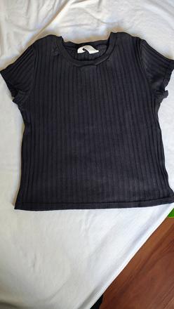 Tričko vrubkovane, h&m,164