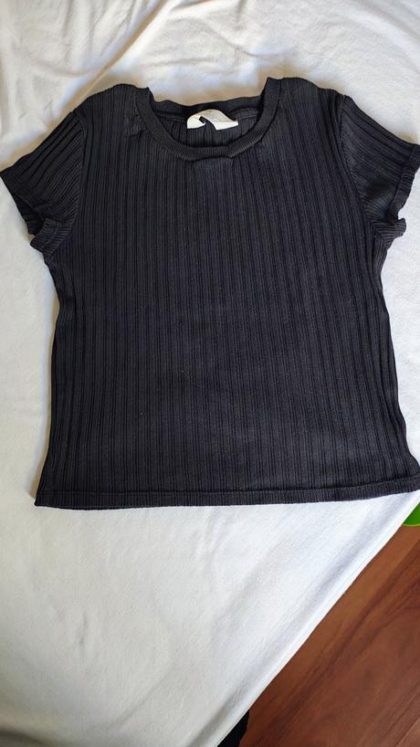 Tričko vrubkovane, h&m,164