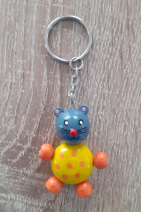 Prívesok na kľúče - myška, 