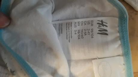 Nohavičky, h&m,98