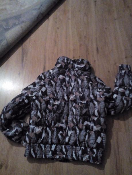 Zimná vetrovka, denim,l