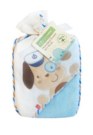 Bobobaby detská osuška a pončo pel-m modrá,