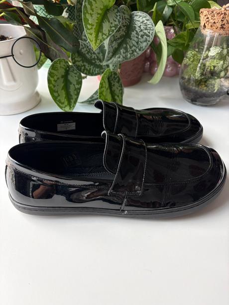 Shapen barefoot mokasíny sheen black, veľkosť 44, 44